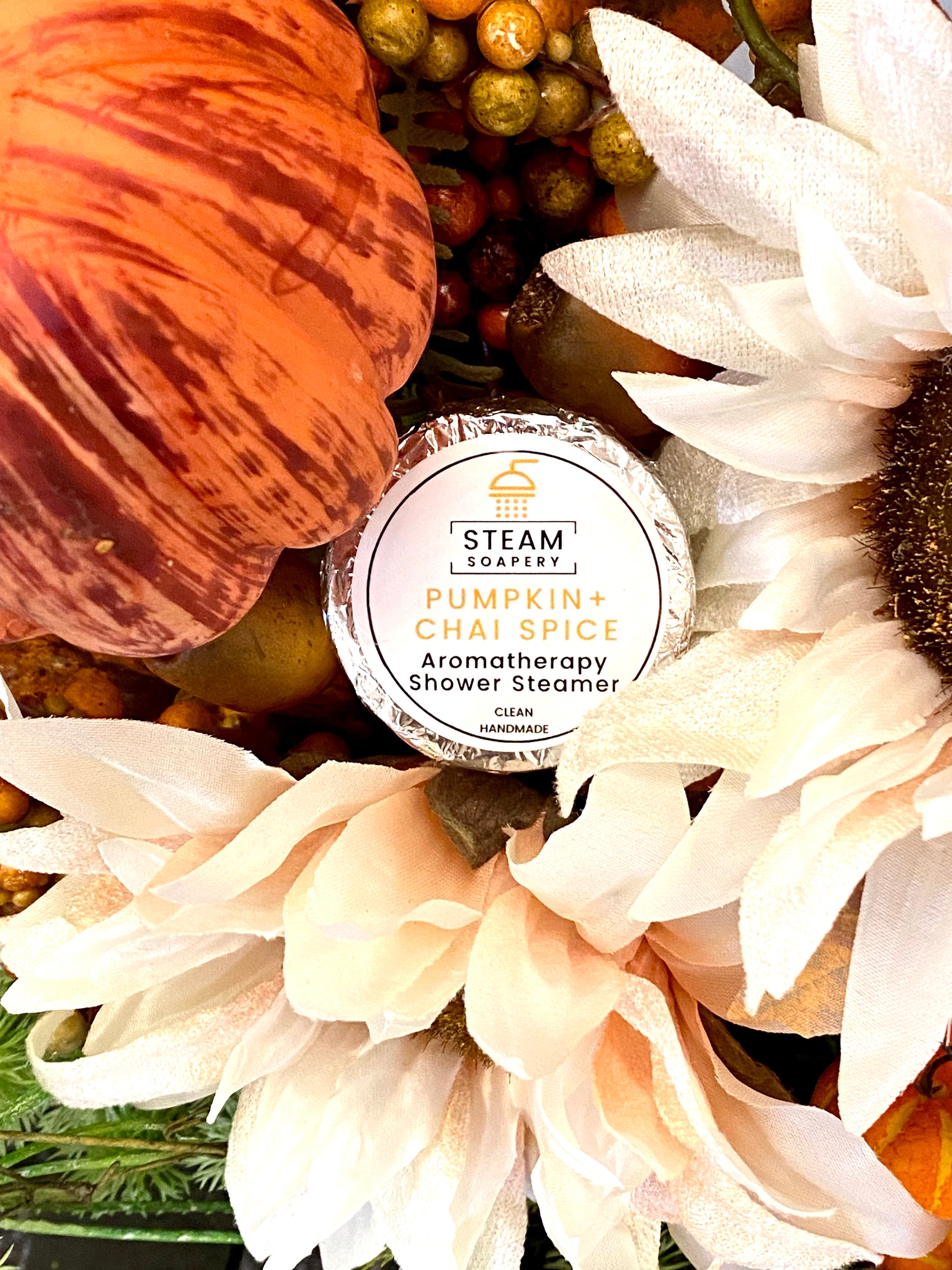 Pumpkin + Chai Spice Shower Steamer