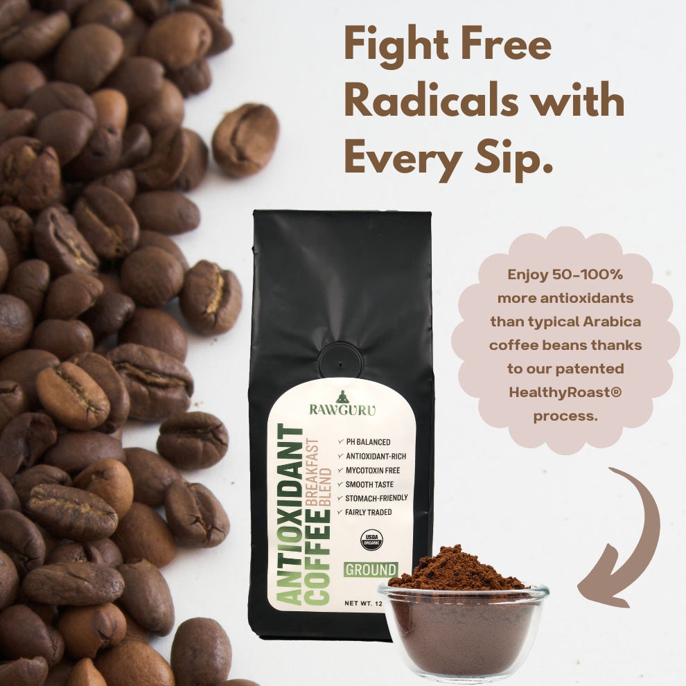 Organic Antioxidant Coffee Breakfast Blend | 12oz
