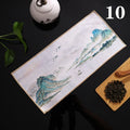 1pc Chinese Painted Thick Tea Towel Super Absorbent Table Mats Suede Professional Rag Tea Mat Napkin High-end Tea Accessories