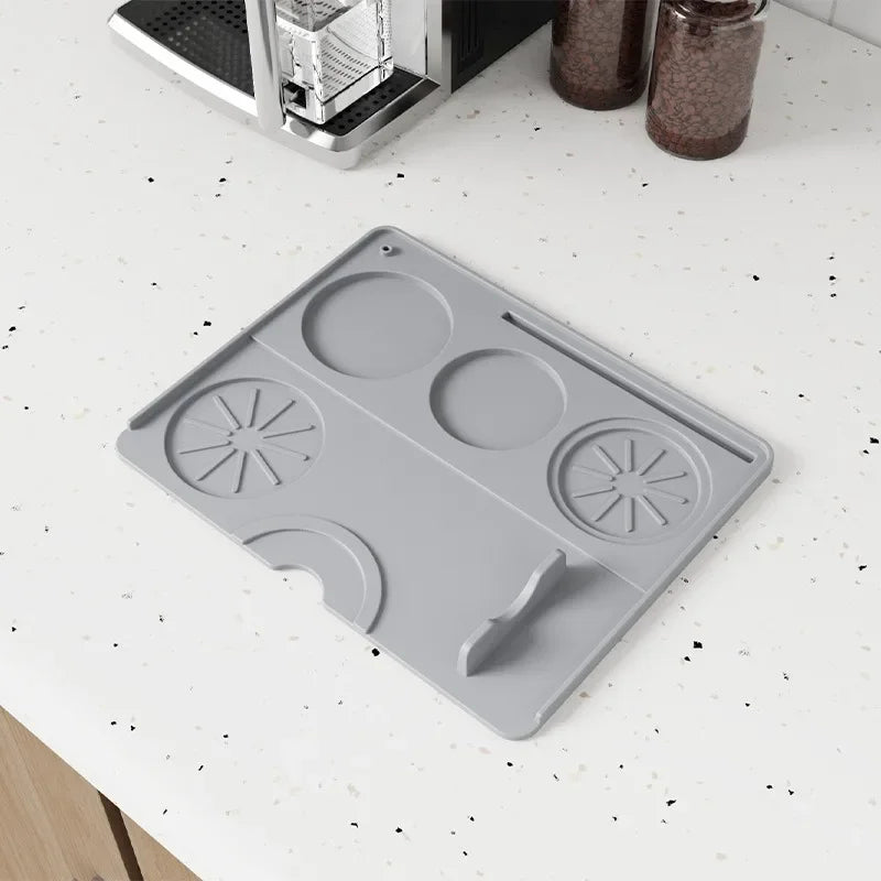 Espresso Tamping Mat Distributor Station Portafilter Silicone Pad  Espresso Maker Cafe Bar  Accessories Coffeeware Barista Tools