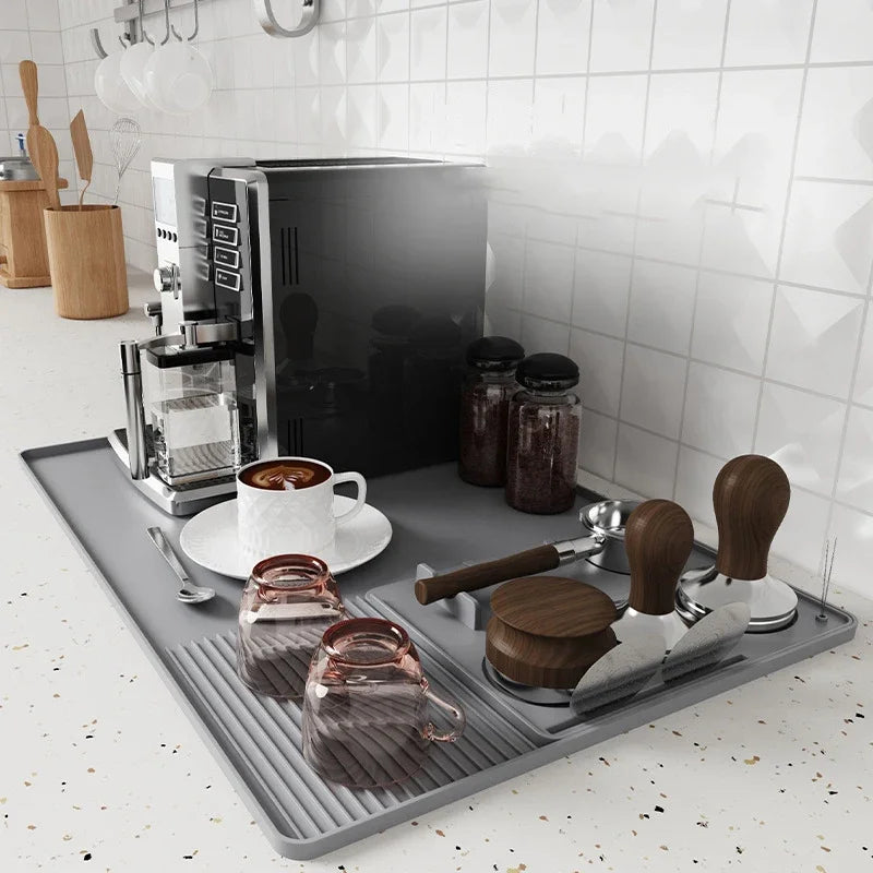 Espresso Tamping Mat Distributor Station Portafilter Silicone Pad  Espresso Maker Cafe Bar  Accessories Coffeeware Barista Tools