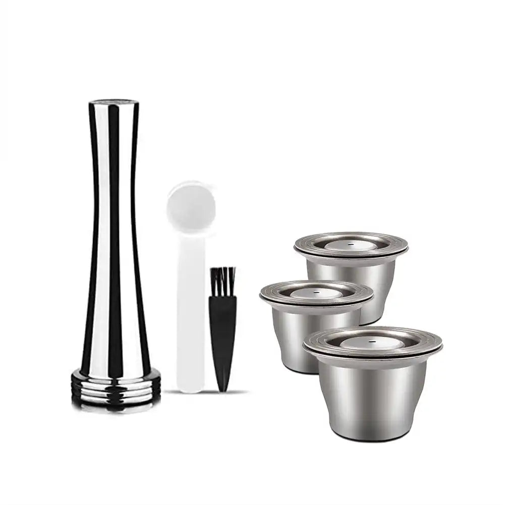 Reusable Pods for Reusable Stainless Steel Capsule Crema For Espresso Coffee Filters Reusable Pods Coffee Accessories
