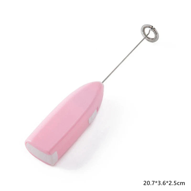 Mini Electric Egg Beater | Handheld Milk Frother and Coffee Whisk