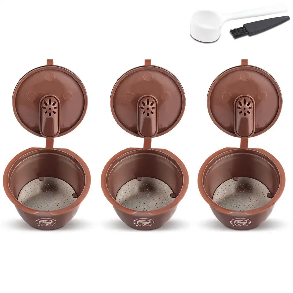 Reusable Coffee Capsule Pods for Dolce Gusto Refillable Filters Crema For Espresso Capsules Cup Kitchen Tool
