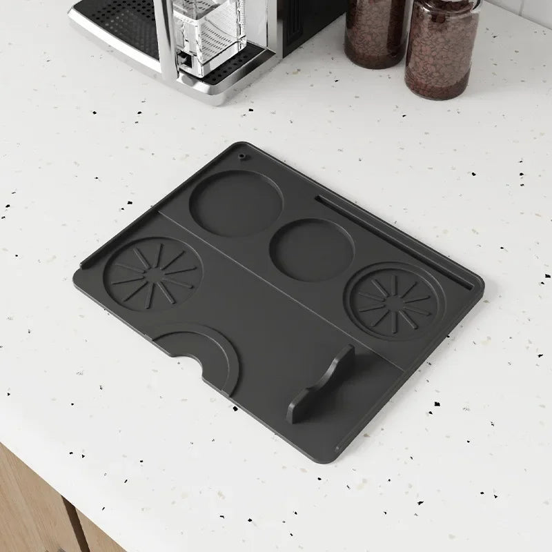 Espresso Tamping Mat Distributor Station Portafilter Silicone Pad  Espresso Maker Cafe Bar  Accessories Coffeeware Barista Tools
