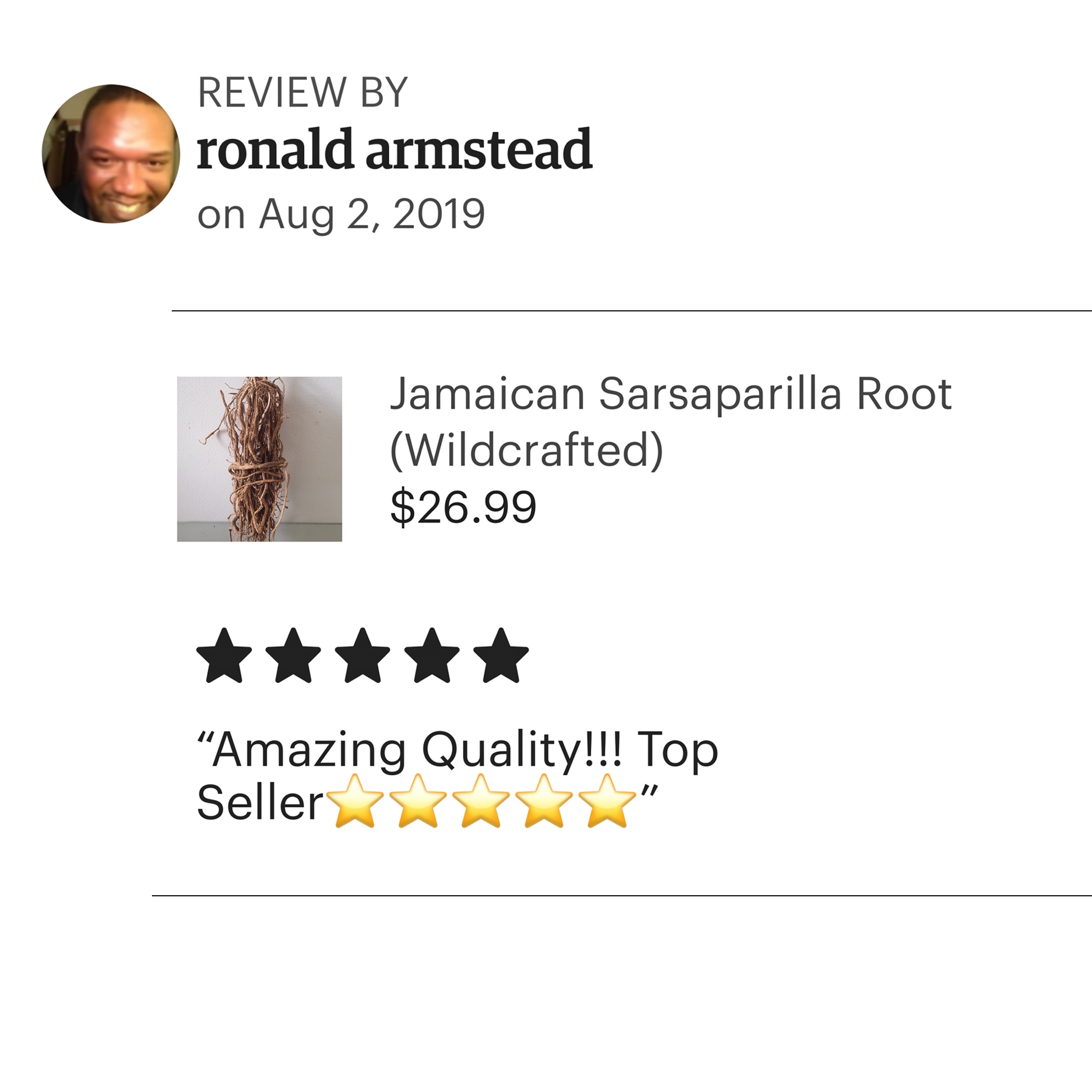Jamaican Sarsaparilla Root (Coarse Powder)
