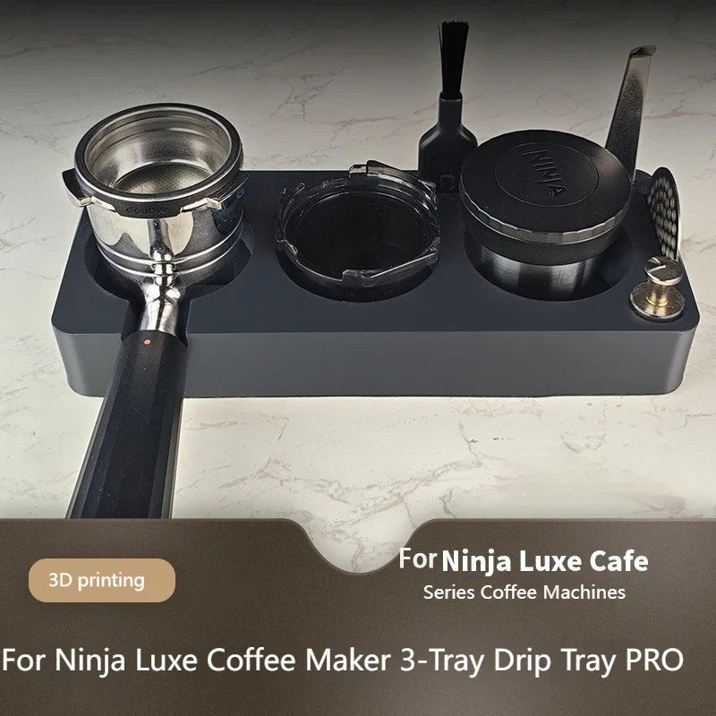 For Ninja Luxe Cafe ES601 ES655 ES701 Coffee Tamping Station Coffee Machine Portafilter Coffee Tamper Stand Barista Accessories