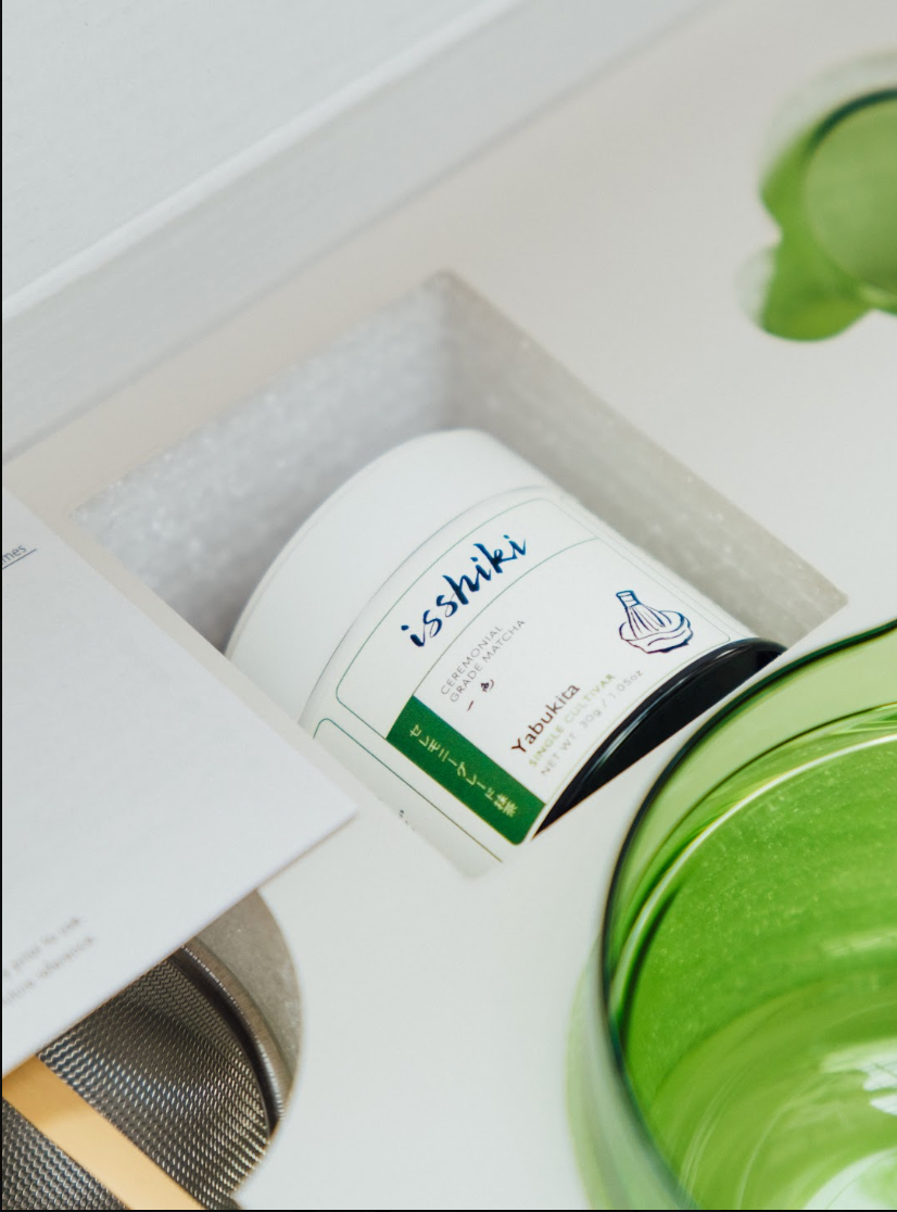 Isshiki x Hario Yabukita Tin Matcha Set