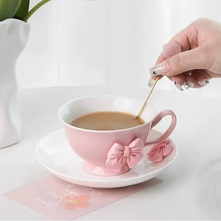 Coquette Tea Party Coffee Cups and Mugs