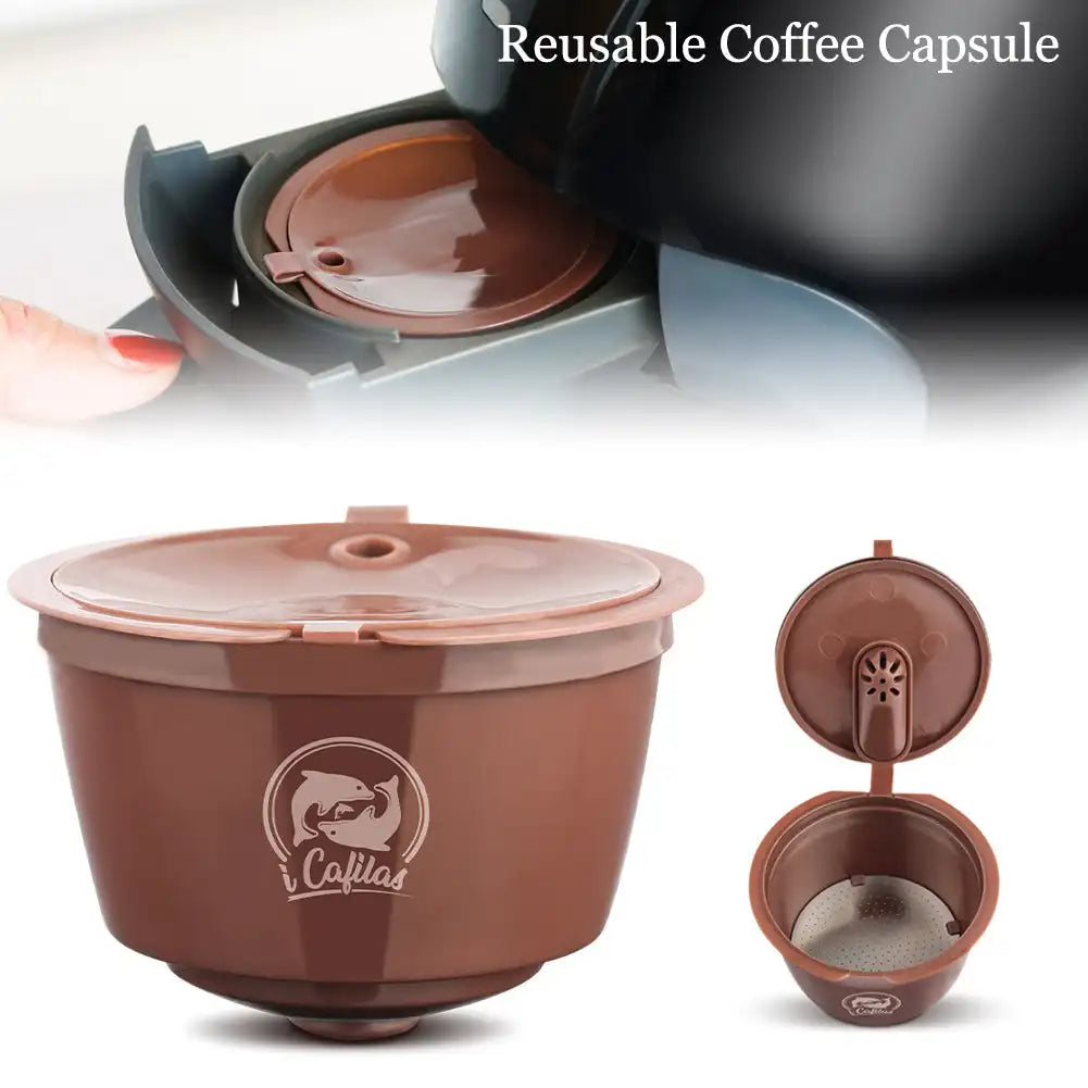 Reusable Coffee Capsule Pods for Dolce Gusto Refillable Filters Crema For Espresso Capsules Cup Kitchen Tool