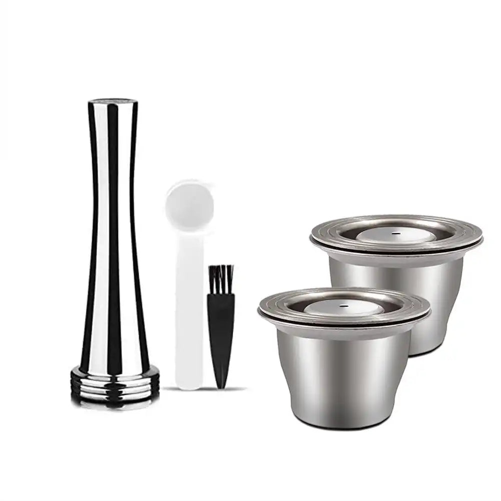 Reusable Pods for Reusable Stainless Steel Capsule Crema For Espresso Coffee Filters Reusable Pods Coffee Accessories