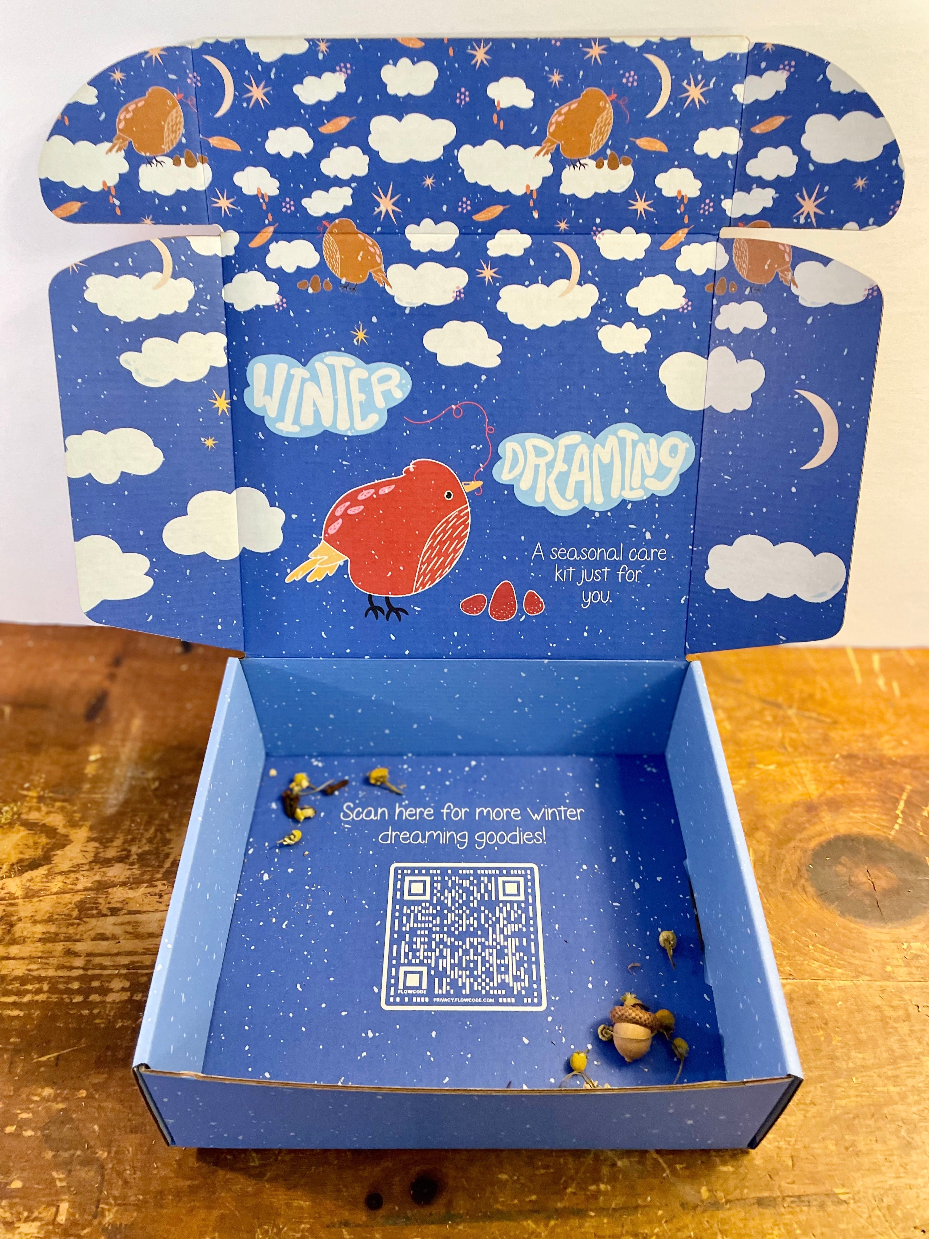 "Delightful Spice" Organic Tea Gift Set w. Pocket Mindfulness Journal & Honey (Sip & Relax)