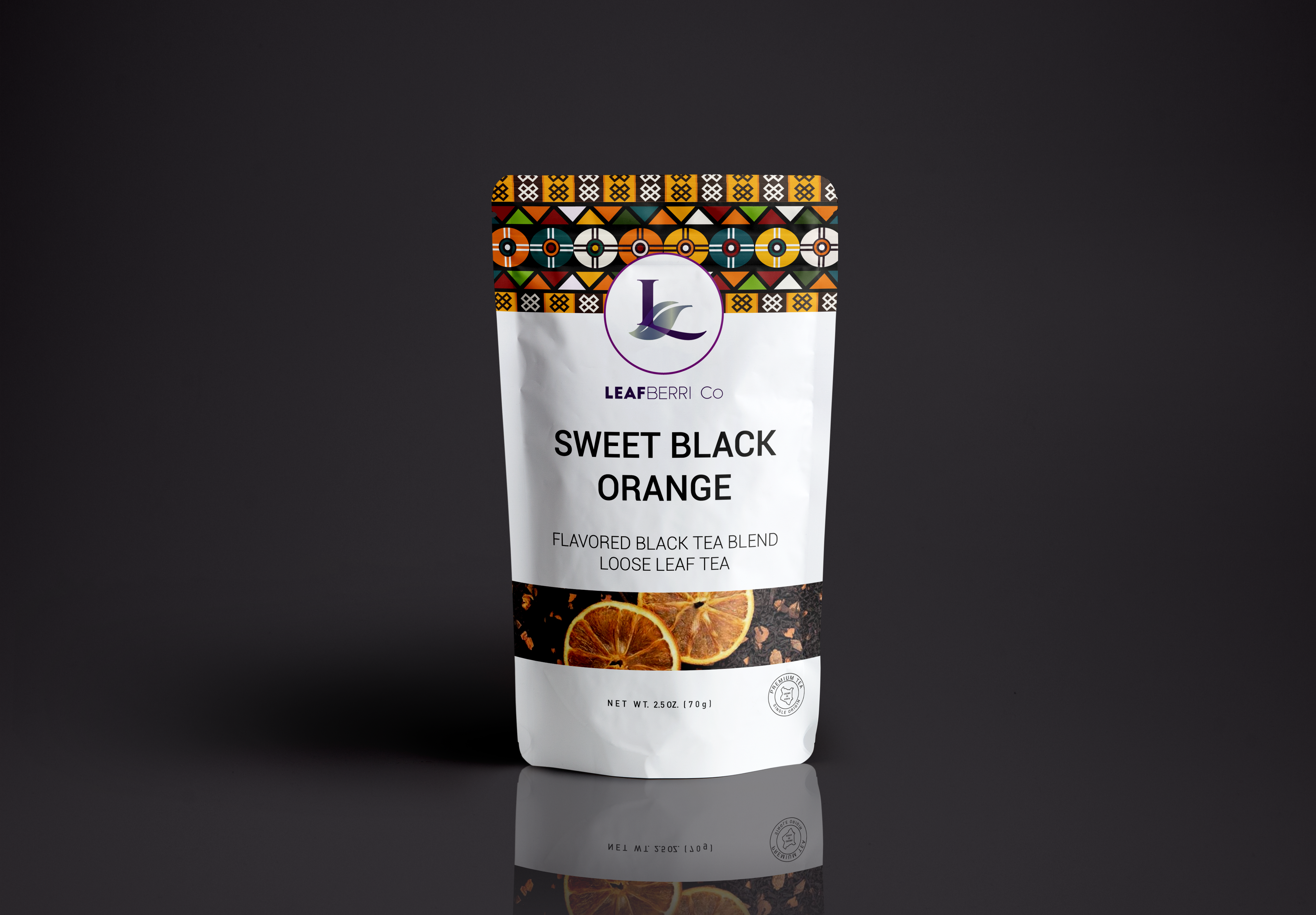Sweet Black Orange Kenyan Loose Leaf Tea