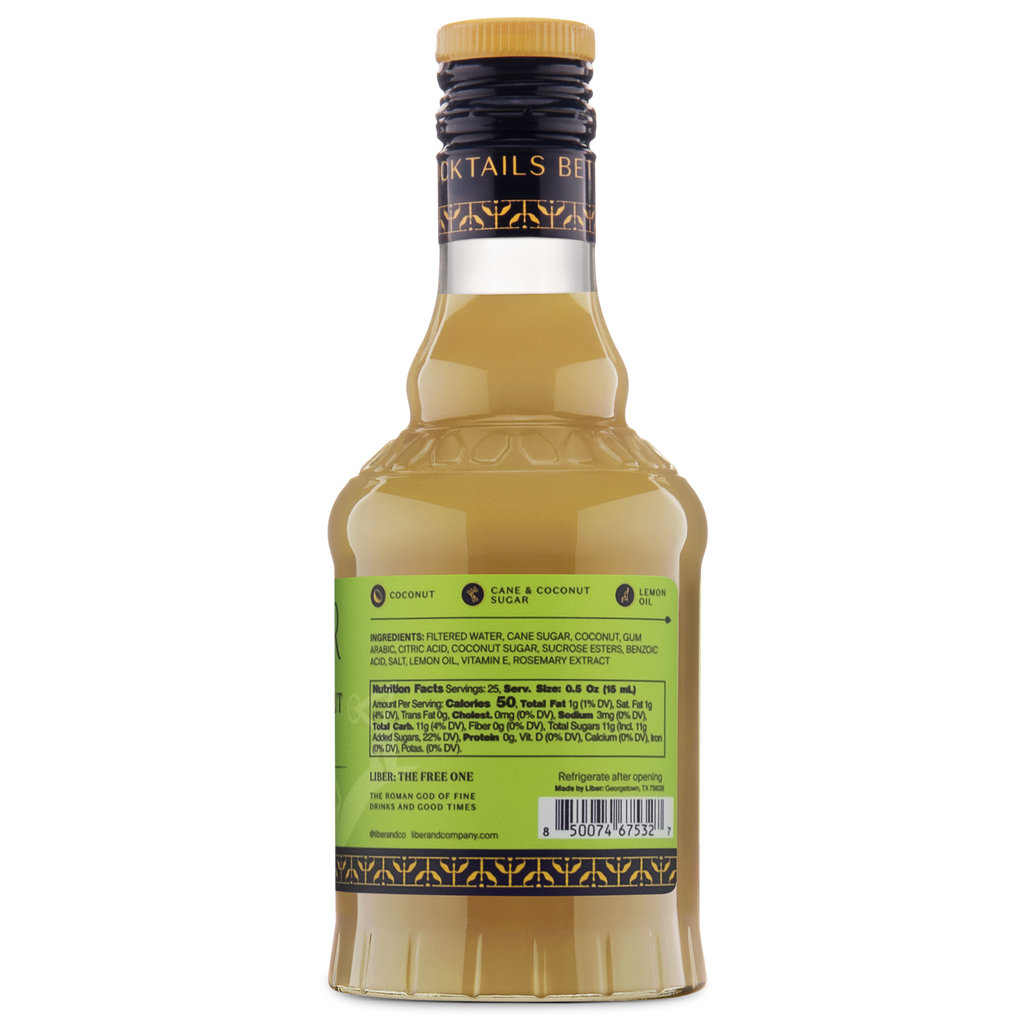 Toasted Coconut Syrup