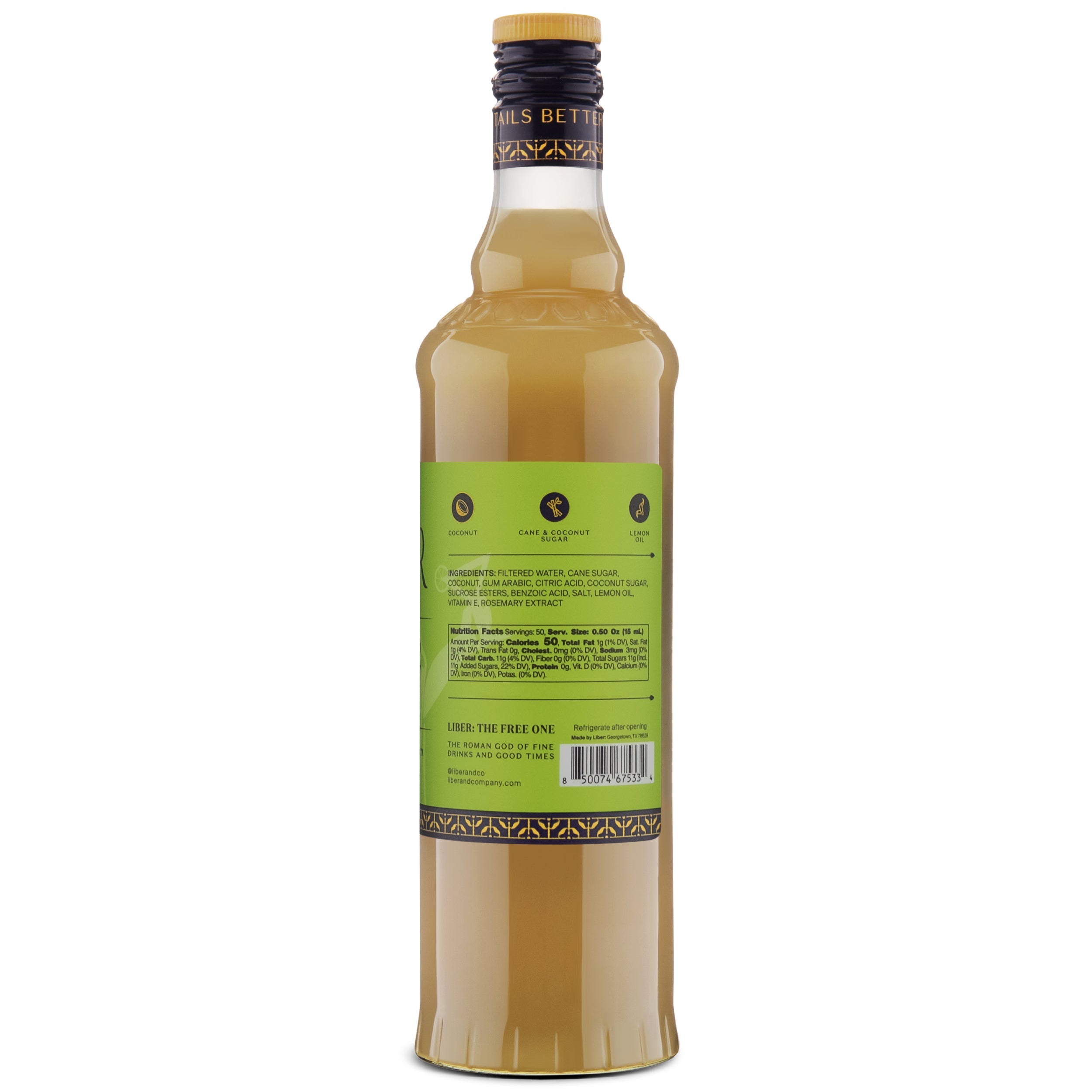 Toasted Coconut Syrup