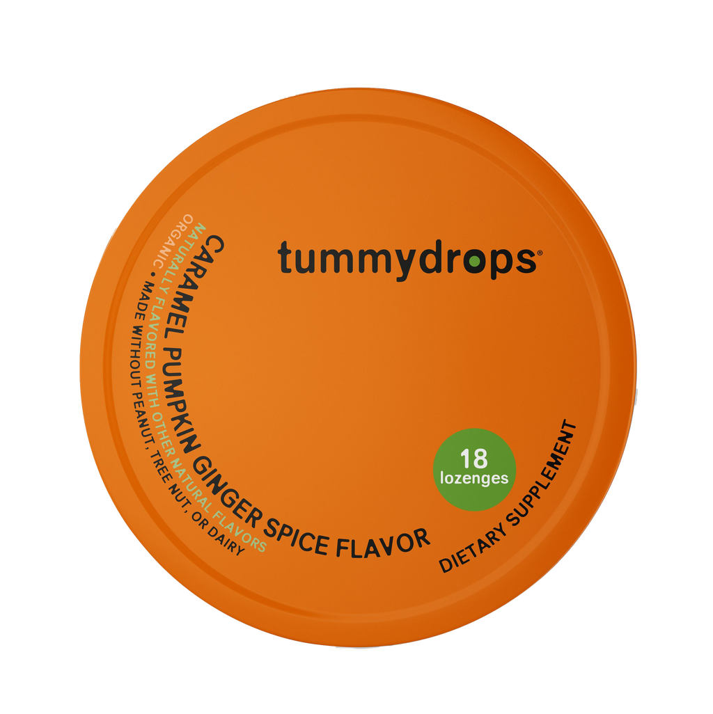 Organic Ginger Caramel Pumpkin Tummydrops, 18 ct