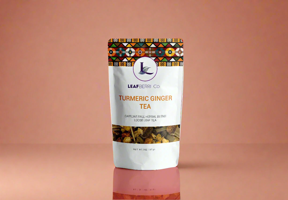 Turmeric Ginger Caffeine Free Loose Tea