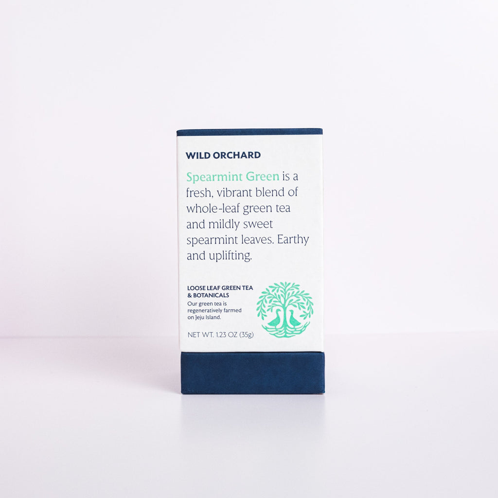 Spearmint Green - Organic Loose Leaf Green Tea
