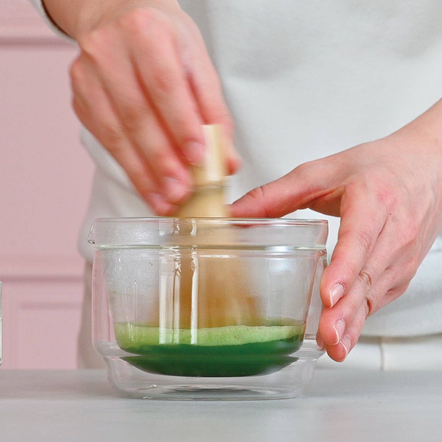 Hario - Matcha Tea Gift Set - Pink