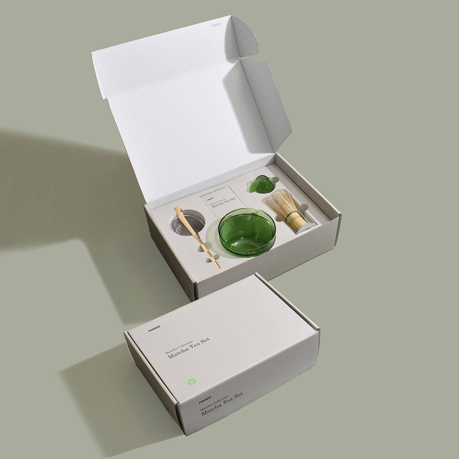 Hario - Matcha Tea Gift Set - Pink