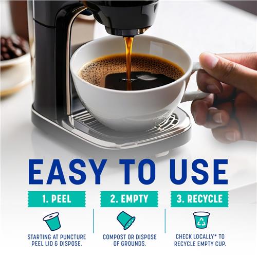Kroger 100% Colombian Medium Dark Roast Coffee Pods 120 ct