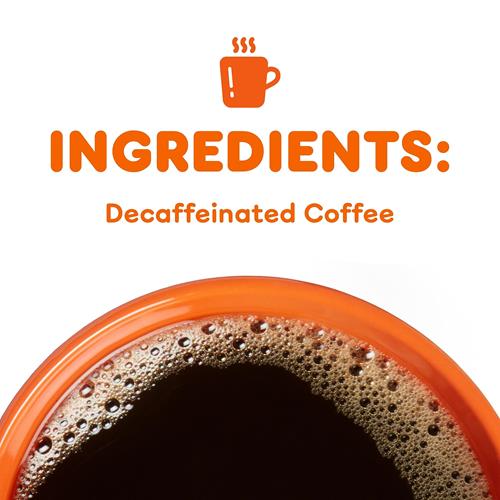 Dunkin Decaf Medium Roast Coffee, 10 Keurig K-Cup Pods
