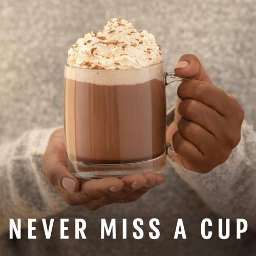 Starbucks Coffee K-Cup Pods, Naturally Flavored Hot Cocoa For Keurig Coffee Makers, 1 Box (10 Pods)