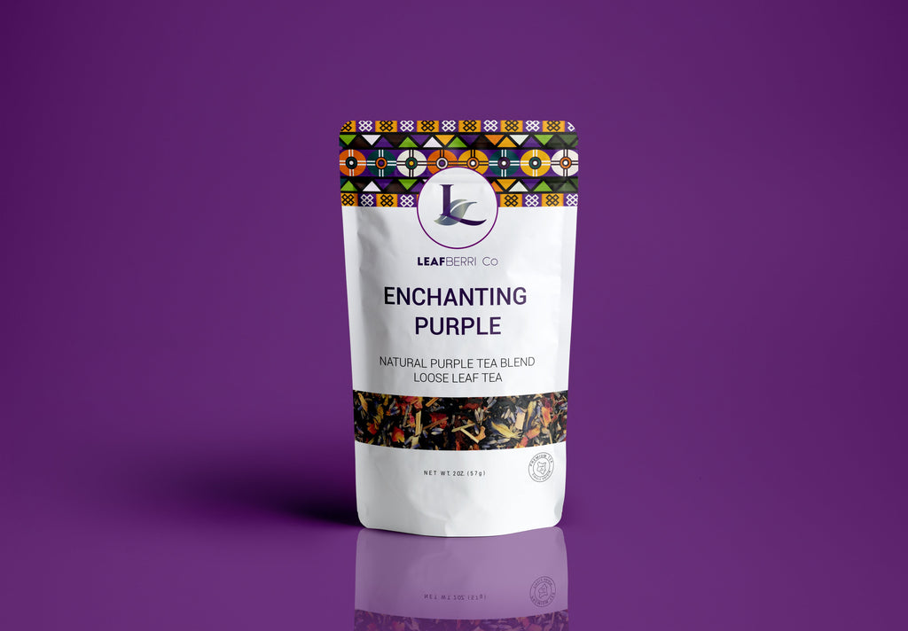 Enchanting Purple Kenyan Loose Leaf Tea
