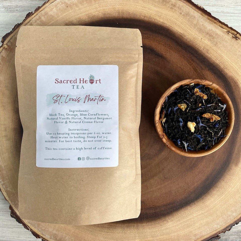 Saint Louis Martin – Crème Earl Grey Loose Leaf Tea | Rich Vanilla Bergamot Blend