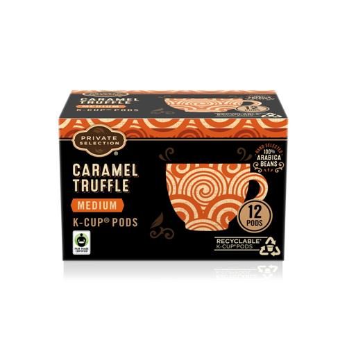 Private Selection Caramel Truffle Medium Roast Coffee Pods 12 ct