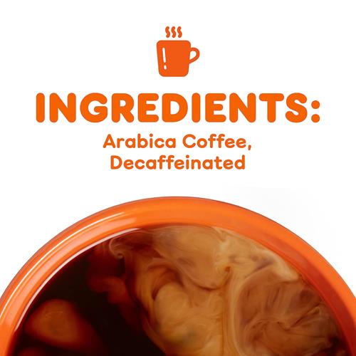 Dunkin Original Blend Medium Roast Decaf Ground Coffee, 12 Ounce