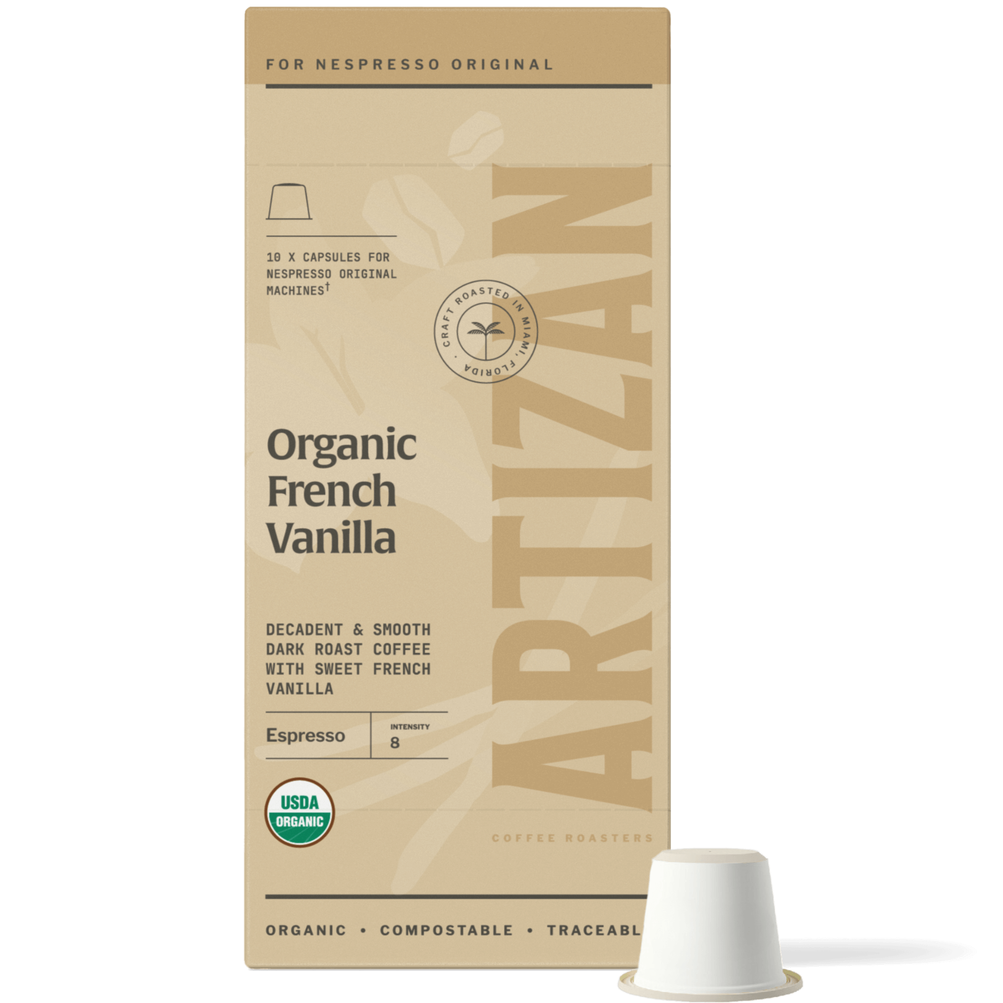 Organic French Vanilla - Espresso