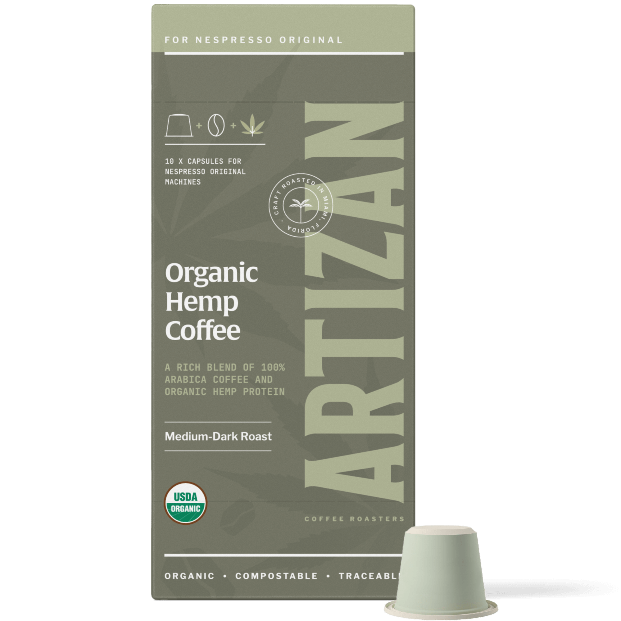 Organic Hemp Coffee - Espresso