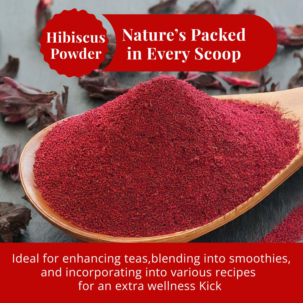 Dried Hibiscus Flowers 5 oz – Loose Leaf Hibiscus Tea | Akshit