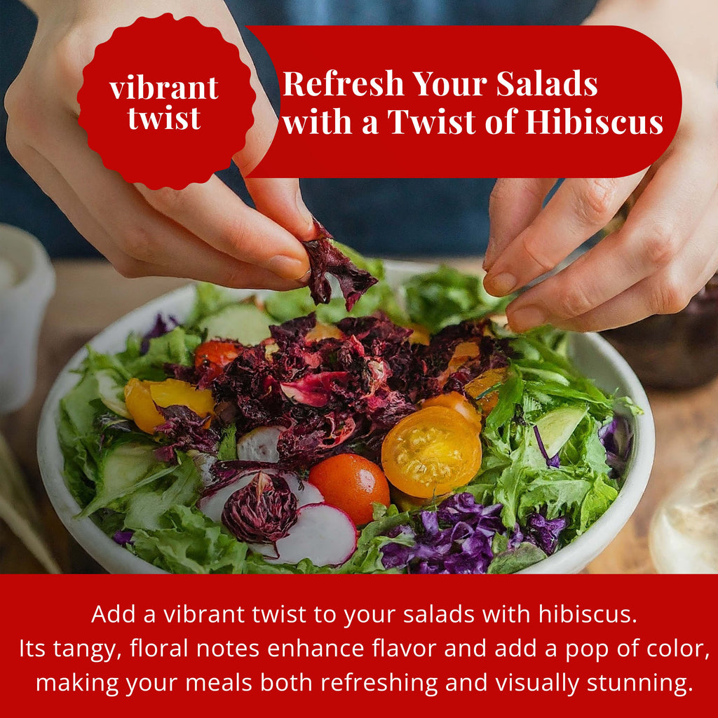 Dried Hibiscus Flowers 5 oz – Loose Leaf Hibiscus Tea | Akshit