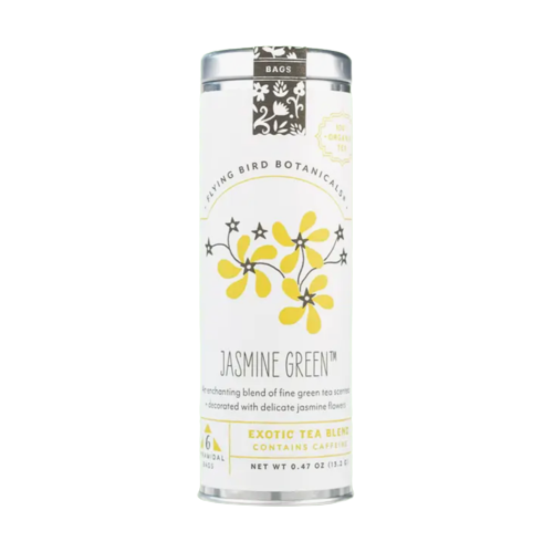 "Peaceful Days" Organic Tea Gift Set w. Honey & Tea Towel (Refreshing Brew)