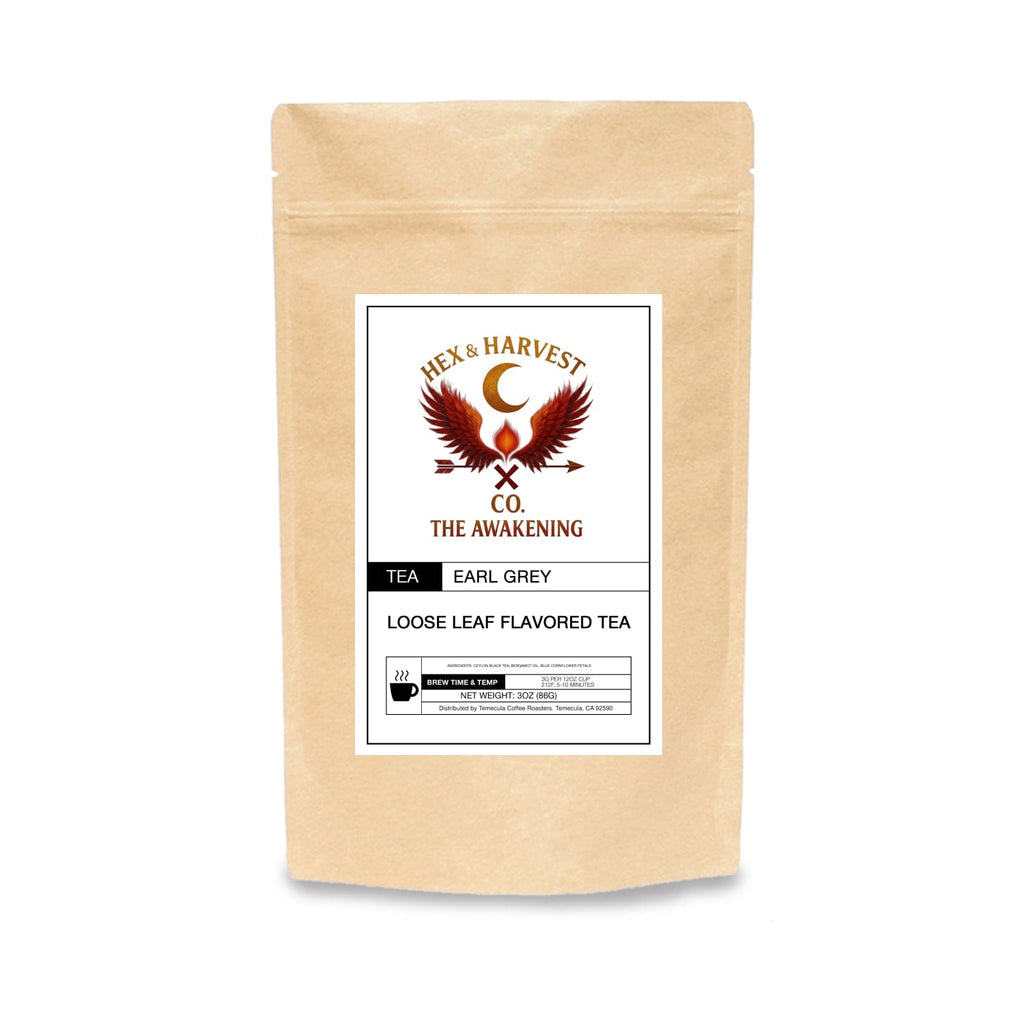 Earl Grey Loose Leaf Black Tea – Bergamot & Cornflower