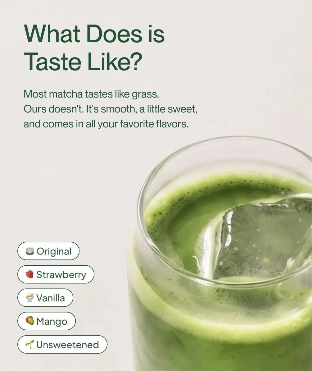 Vanilla Matcha Latte