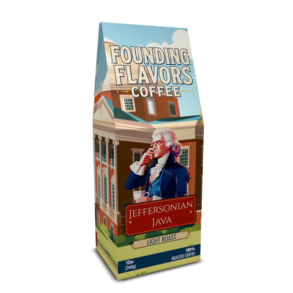 Jeffersonian Java - Light Roast - Founding Flavors Coffee