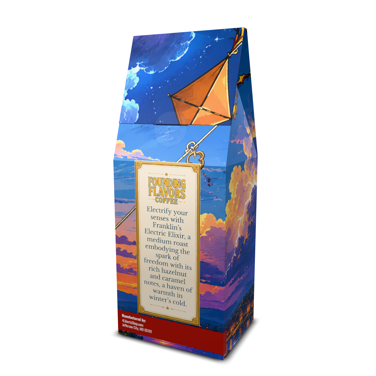 Franklin's Electric Elixir - Medium Roast - Founding Flavors Coffee