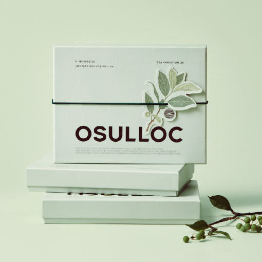 OSULLOC Tea Variation 30 Gift Set (30 count, 6 flavors X 5ea)