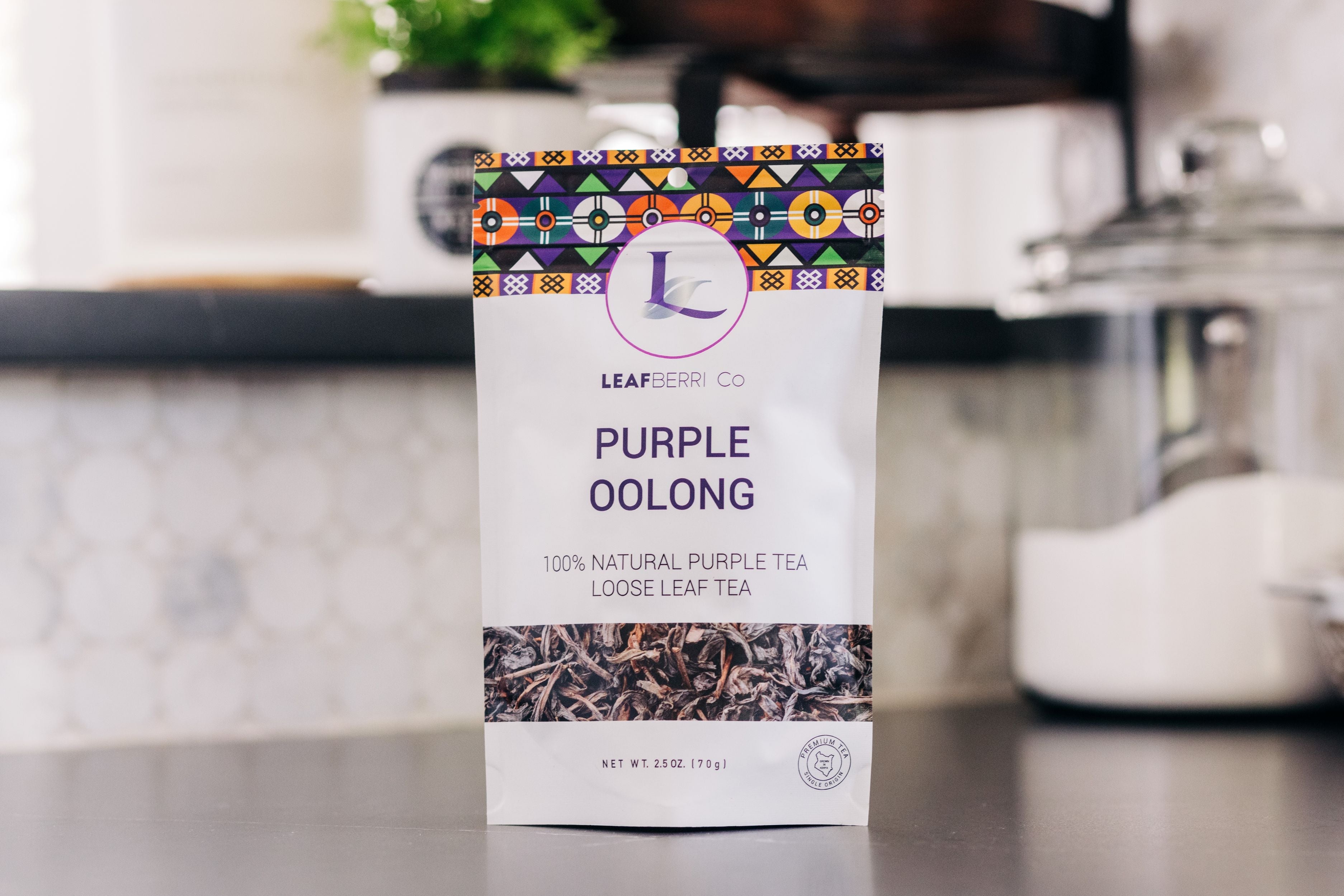 Purple Oolong Kenyan Loose Leaf Tea