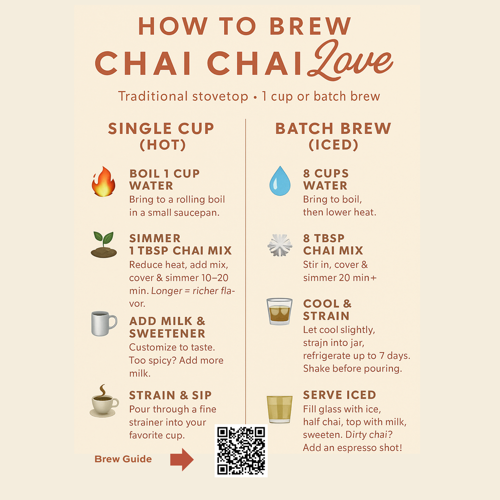 Chai Chai Love Mushroom Chai (Caffeine-Free)