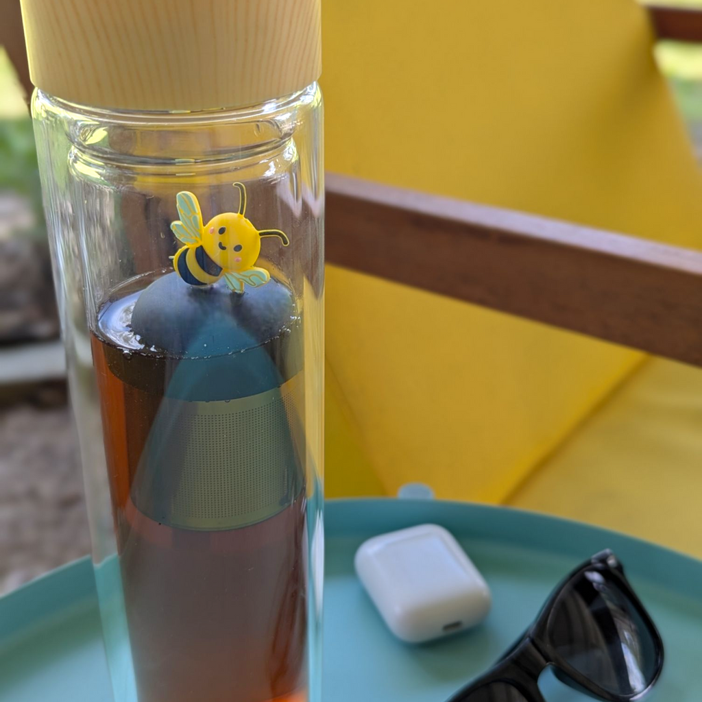 Floating Bumble Bee Tea Infuser - Cute Animal Tea Infuser for Loose Leaf Tea