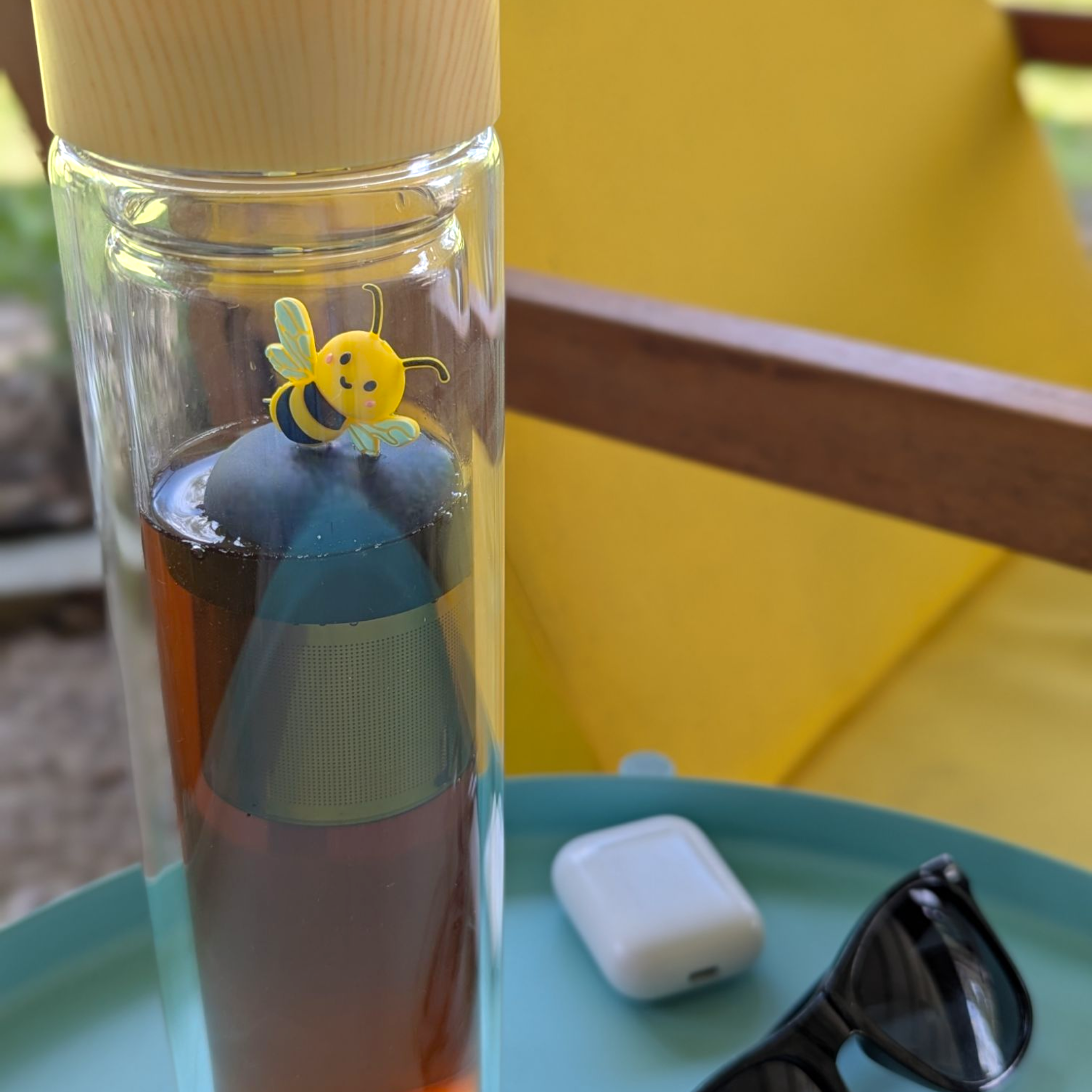 Floating Bumble Bee Tea Infuser - Cute Animal Tea Infuser for Loose Leaf Tea