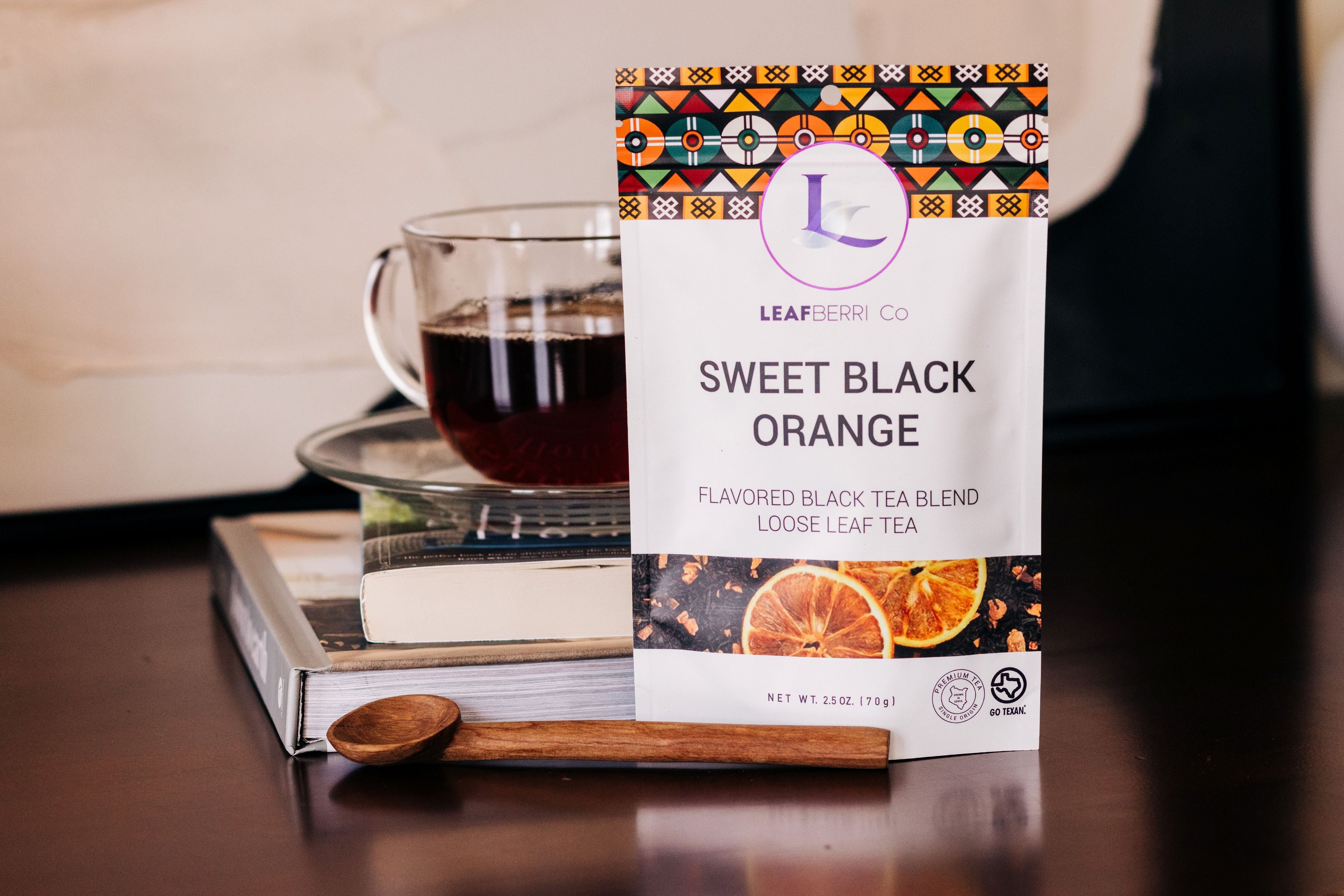 Sweet Black Orange Kenyan Loose Leaf Tea