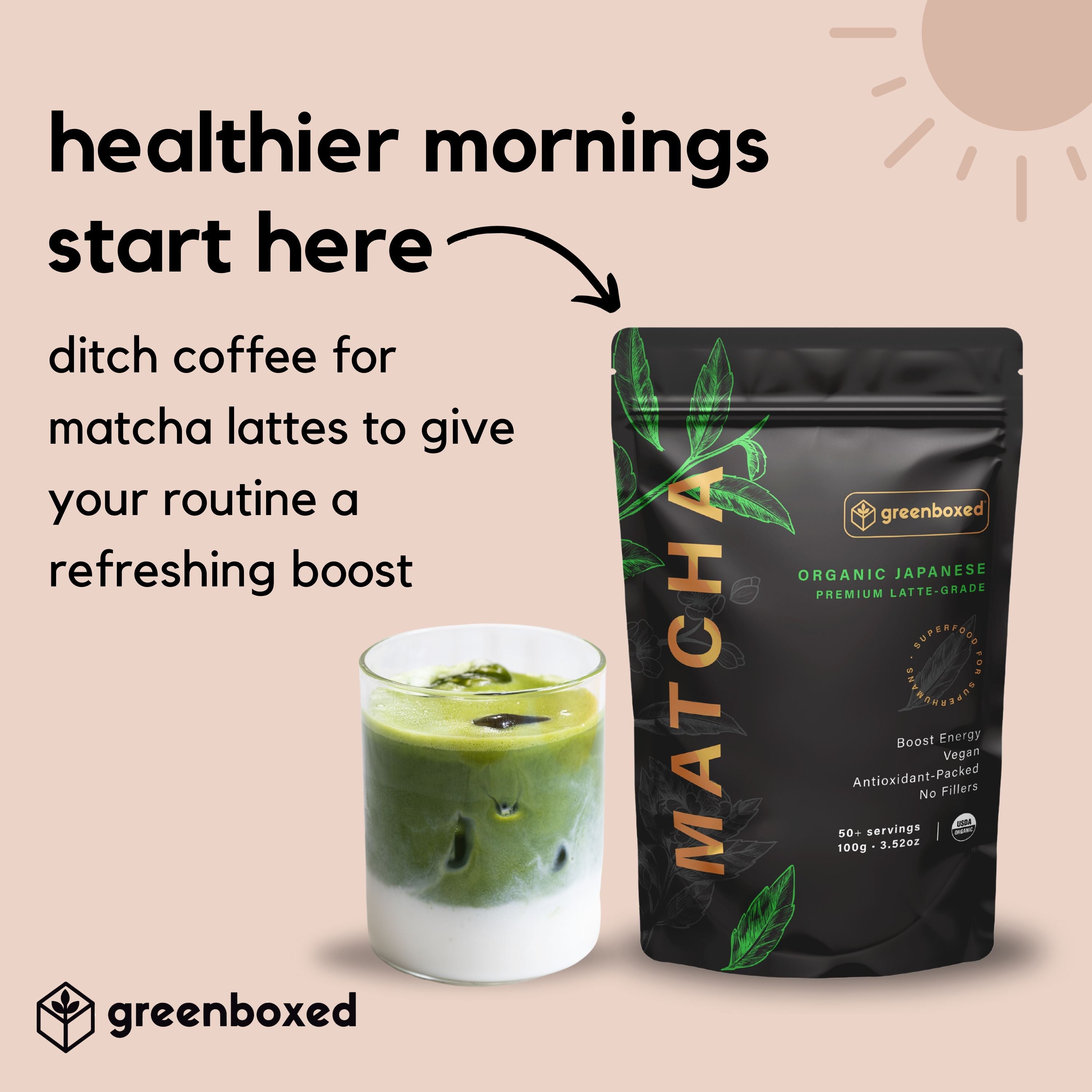 Latte Grade Matcha — 3.52 oz.